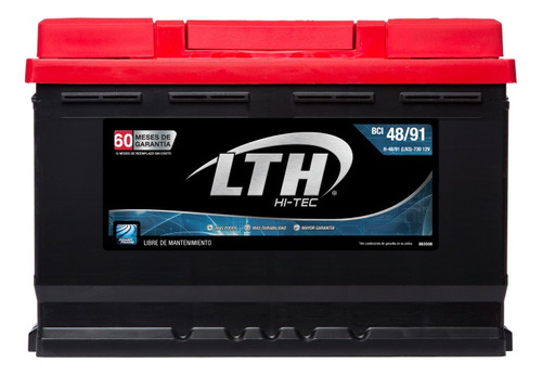 Batería Acumulador Lth Hi Tec H-48/91(ln3)-730