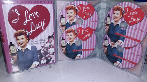 Dvd I Love Lucy - Temporada 1 Dublada Digital ( 7 Dvds )