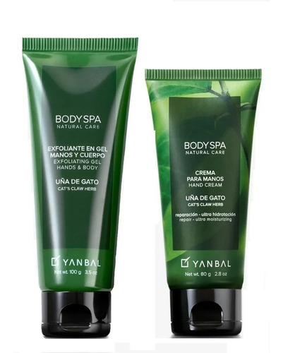 Body Spa Yanbal Gel Exfoliante + Crema U - g a $206