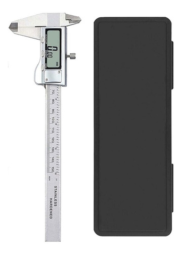 Imagen 8 de 10 de Calibre Digital De Acero Inoxidable 150 Mm Vernier Exactitud