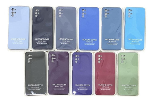 Funda Silicona Silicone Case Para Motorola Moto G22