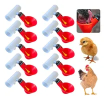 Comprar 20 Bebedouros Automáticos Galinha Codorna Aves + Conexão T