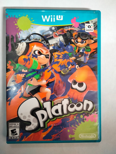 Splatoon Para Wii U - Original Y Sin Detalles, Fotos Reales