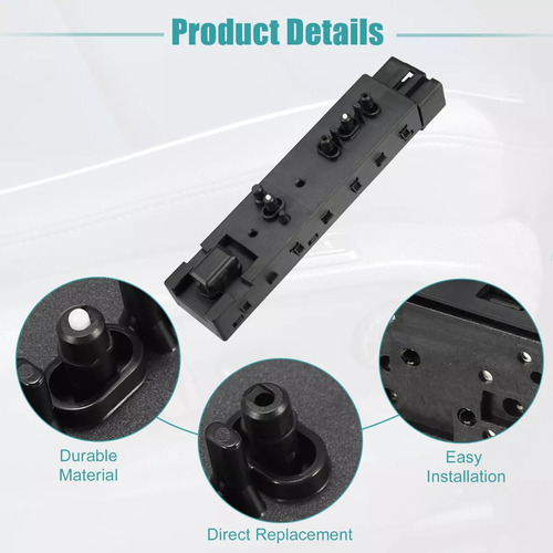 W Interruptor De Asiento Eléctrico Izquierdo Para Ford Edge