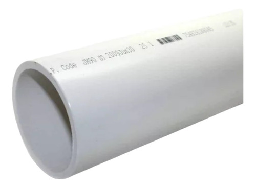 1 Metro De Tubo 150mm (6'') Pvc Sanitario Norma Para Drenaje