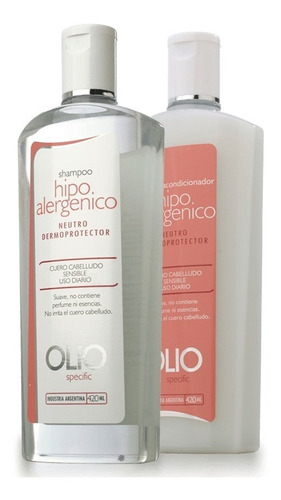 Shampoo O Enjuague Olio Neutro Hipoalergénico X420cc (enjuag