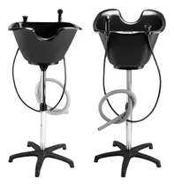 Comprar Bacha Lavacabezas Portatil Con Duchador Dompel Facile Plasti Color Negro