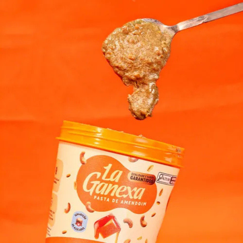 Pasta De Amendoim Doce De Leite Com Castanha De Caju 1kg - L