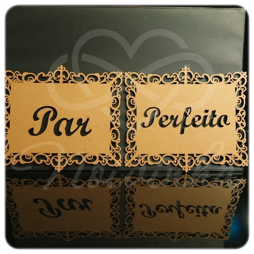 Par Placa De Cadeira A01 (mdf Cru, 25cm, Par Perfeito)