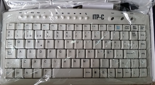 Mini Teclado Usb Itp C Con Ñ