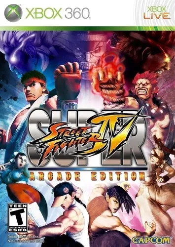 Street Fighter IV - Jogo Xbox 360 Mídia Física