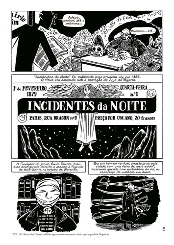 Incidentes da Noite, de B., David. Editorial Editora Campos Ltda, capa dura em português, 2021