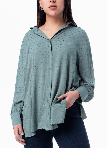 Blusa Popelina Goccos Winix Verde