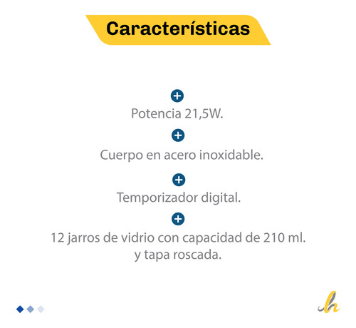 Ultracomb Yg-2712 Yogurtera Gran Capacidad 2.5l Lh