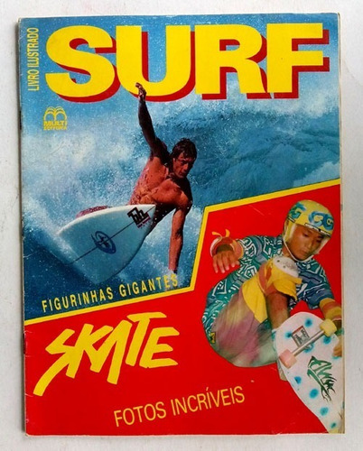 Álbum Surf Skate - Completo - Ler Descrição - R(308)