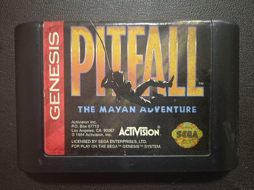 Pitfall The Mayan Adventure - Sega Genesis 