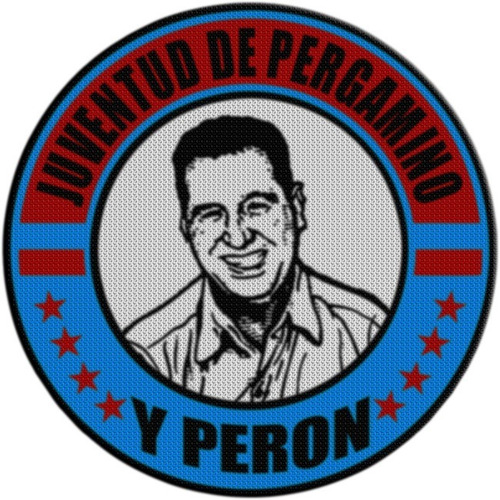 Parche Termoadhesivo Peron Y Juventud Pergamino