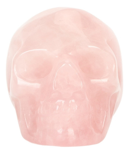 Cabeza De Calavera De Cristal De 2 Pulgadas Tallada A Mano Y