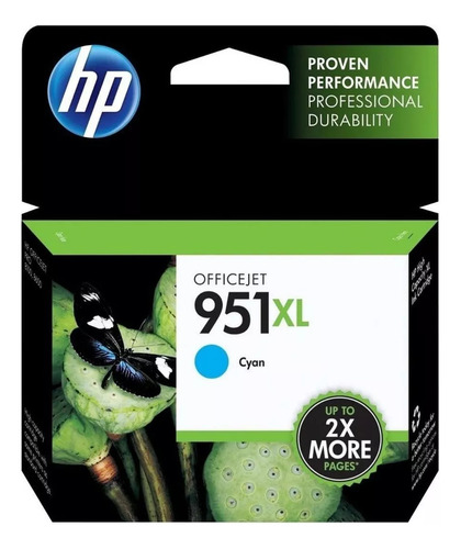 Cartucho Hp 951xl Cian - Cn046al - Original (fecha Vencida)