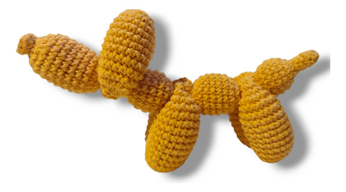 Muñeco Artesanal Tejido A Crochet Golloon Dog