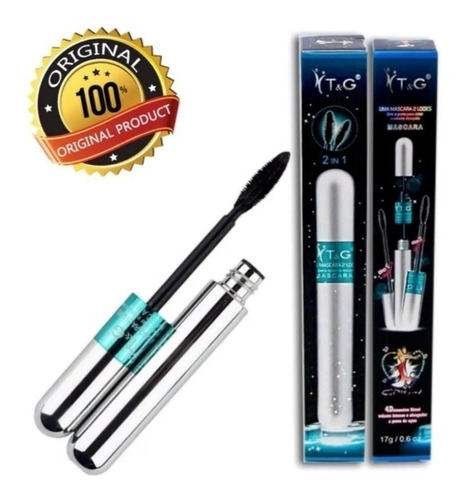 Imagem 2 de 4 de Kit 2 Rímel 4d Tango T&g Máscara Para Cílios A Prova D' Água