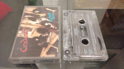Cassette Cinderella Heartbreak Station En Formato Cassette