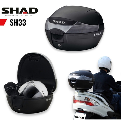 Caja Para Motocicleta Shad Sh33 D0b33200
