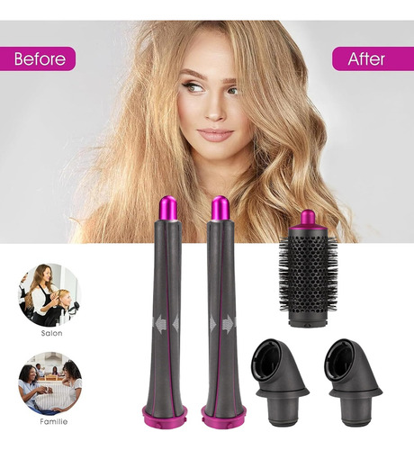 Barriles Rizadores De Pelo Largo De 20 Mm Para Hd01 Hd02 Hd0