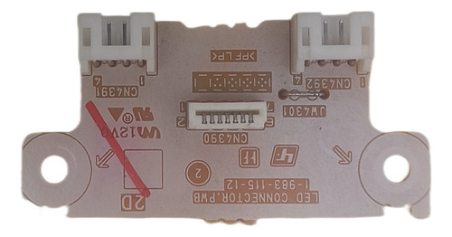 Conector Led Placa P/ Mini System Aparelho Som Sony Mhc-m60d