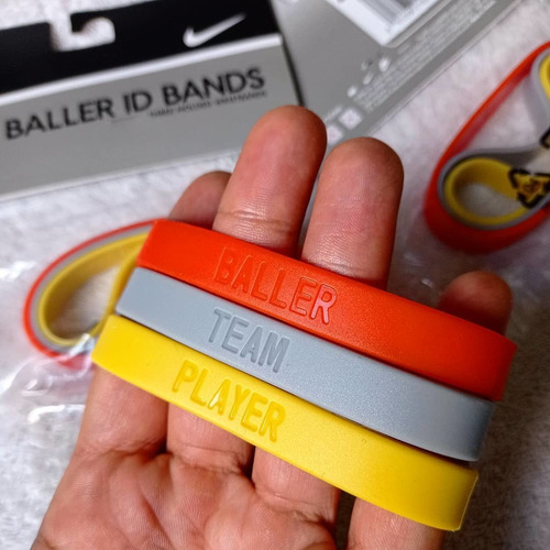 Imagen 2 de 4 de Pulsera Silicone Nike Baller