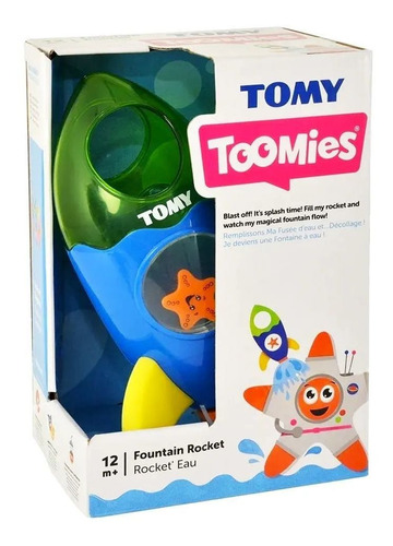 Tomy Cohete Espacial Para Baño Toomies Pr
