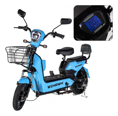 Bicicleta Eletrica Scooter Moto 500W Autonomia Ate 40 Km Bike 32 ...