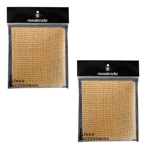 Pack 2 Telas Arpillera 50 X 70cm - Revesderecho