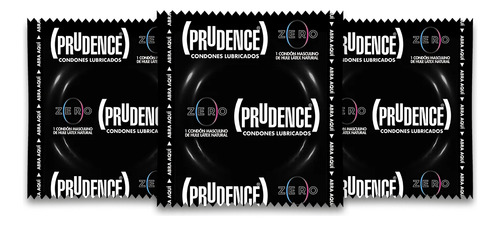 Prudence Zero Condones Lubricados El Más Delgado 20 Pzs
