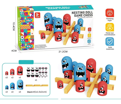 Big Eat Small Cartoonthinking Training Board Game