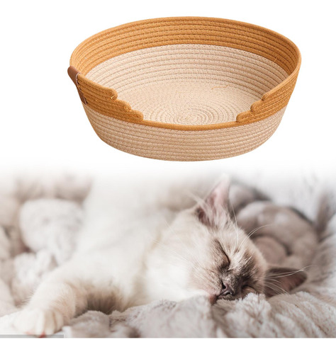 Cama Tejida Para Gatos, Cama Para Dormir Para Mascotas, M