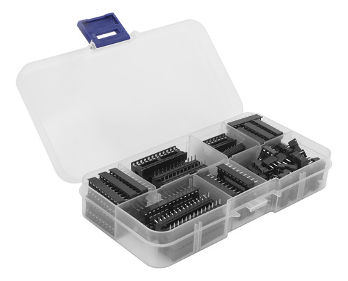 Kit De Surtido Ic, 66 Piezas, Enchufe Para Chips, Pin Plano,
