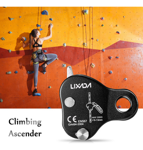 Dispositivo De Agarre Con Mango De Escalada Belay Climbing A