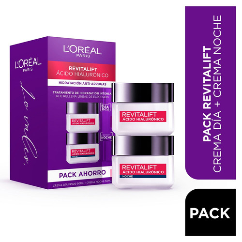 Pack Crema De Hidratación Día Y Noche L'oreal Paris