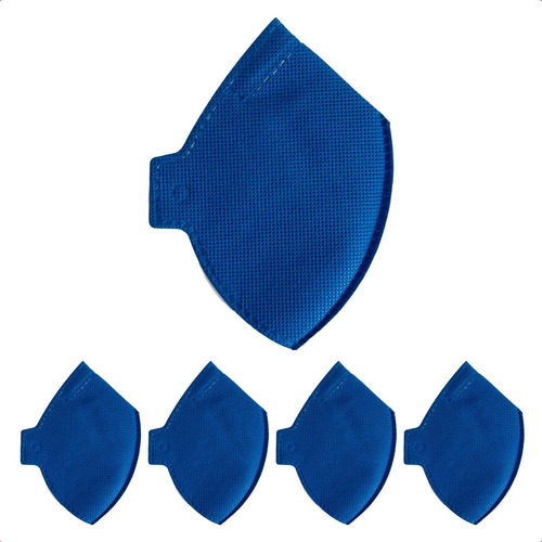 Kit 50 Máscara Pff2 Sem Válvula Proteção Respiratória N95
