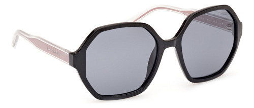 Lentes De Sol Negro Brillante Polarizados Skechers Se635801d