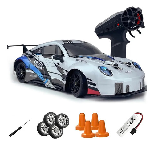 Un Coche De Carreras Rc 1:16 4x4 De Alta Velocidad