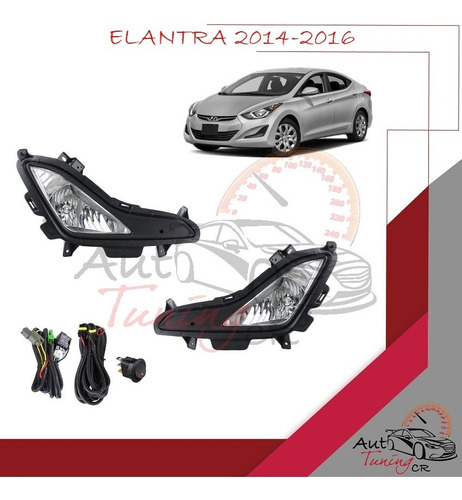 Halogenos Hyundai Elantra 2014-2016