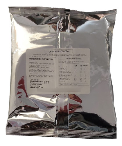 Crema Pastelera Premezcla 1,2kg (3x400g)