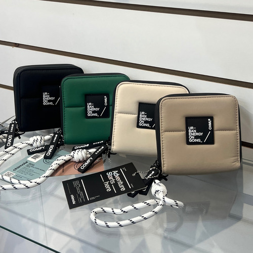 Billetera Chimola Regina Chica Moda Black Liso