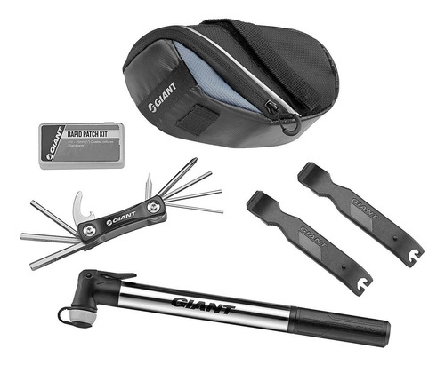Kit Reparación Bicicleta Giant Quick Fix Combo C/ Inflador