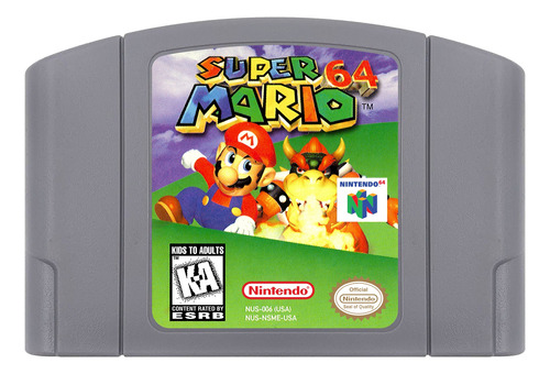Super Mario 64 N64 Nintendo Juego Fisico Aventura Estrellas
