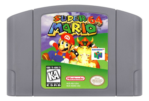 Super Mario 64 N64 Nintendo Juego Fisico Aventura Estrellas (Usado)