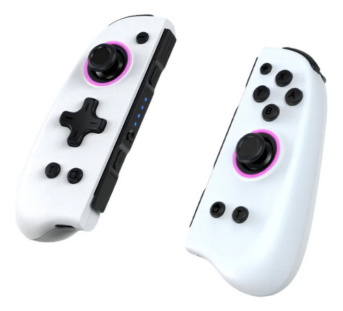 Controle Joypad Nintendo Switch/switch Oled Iine Genius Rgb Cor Branco