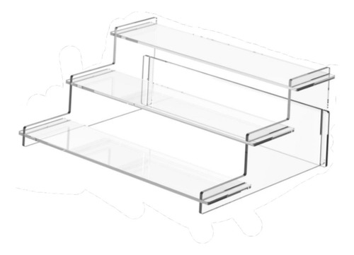 Tocador Y Expositor De Tocador, Soporte Transparente De 3 L